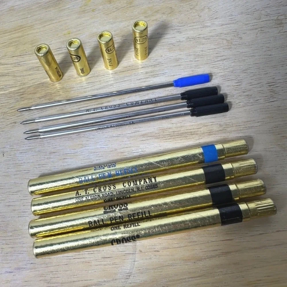 Vintage Cross Classic Century 6601 1/20 12KT Gold Filled Pen & Pencil Set - Work